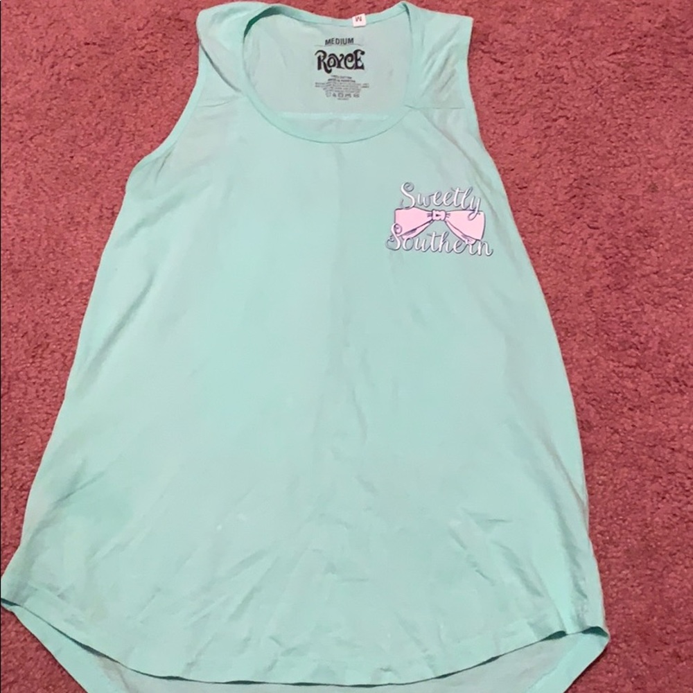 Sweetly southern tank top